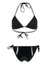 B sequinned triangle bikini